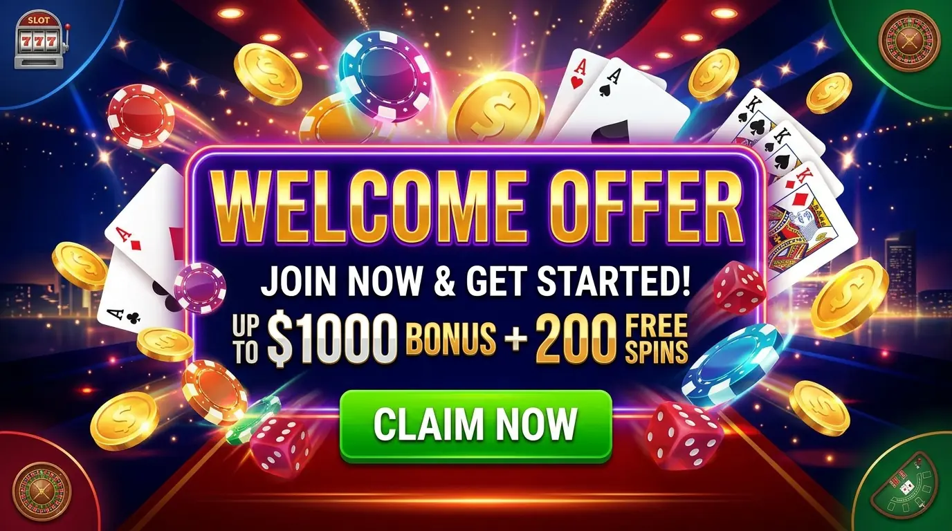 Grand Rush casino welcome offer