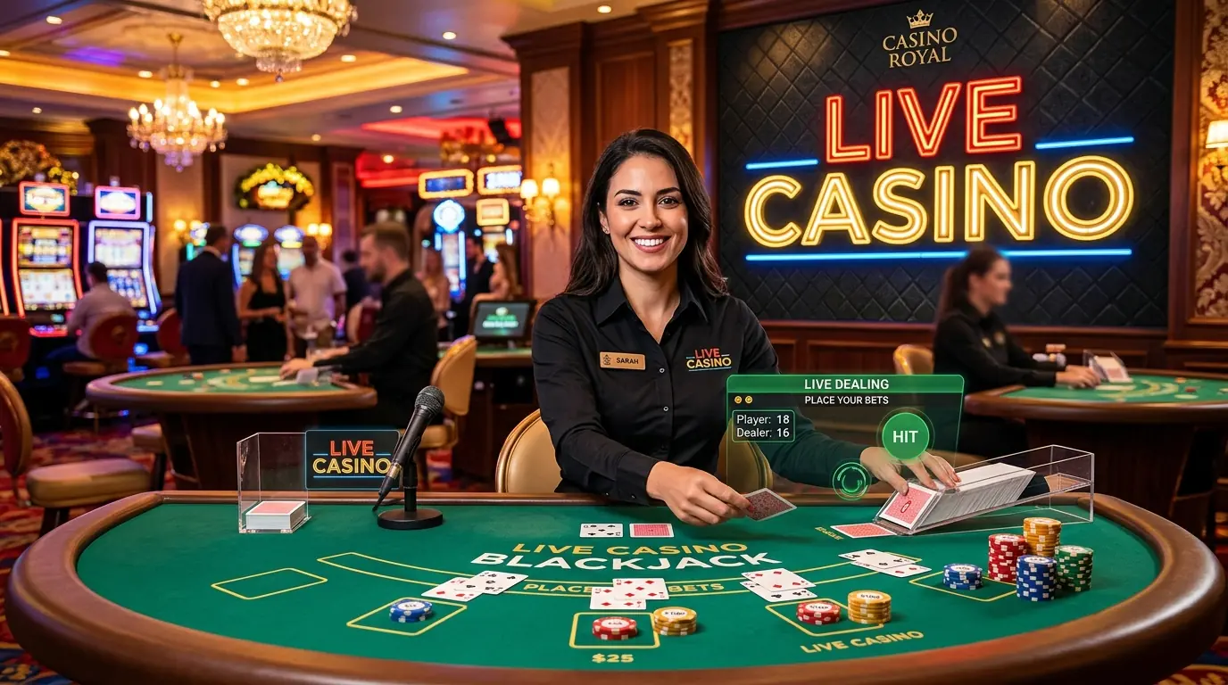 Grand Rush live dealer casino